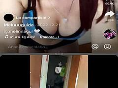 jerking off hard with sexy argentinian meluuuguida 😈💦🍆 oh yeah feels so good!