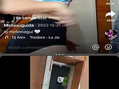 jerking off hard with sexy argentinian meluuuguida 😈💦🍆 oh yeah feels so good!