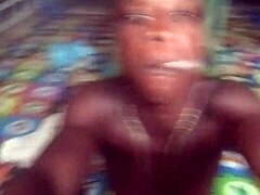 crazybitch twerks naked then fucks big dildo ass and pussy