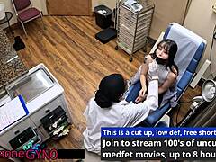 Hey Ditria Rose, spread those pierced nipples and natural tits wide during this backstage covid checkup roleplay with gloves and latex moaning.