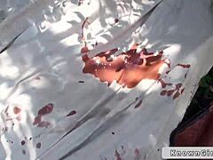 Girlfriend's Great Ass Rocks Outdoor POV Fuck Fest