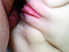 Cute Fuck Doll Legs Spread for Close-Up Shaved Pussy Double Penetration Toys