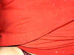 Pushing Latina Wife's Thong Aside For Post-Party Bedroom Bang