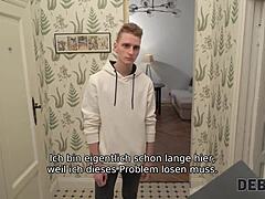 imagine your hubby watching as debt collector pounds russian shopaholic