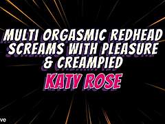 Katy Rose Screams Through Multi Orgasms!