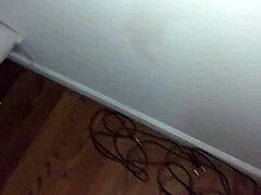 Rhianna helplessly chained in BDSM swing for bedroom torment