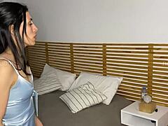 Sharing Bed With Boss Turns Into Wild Creampie Fuck - Lynnscream