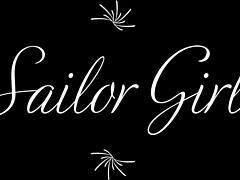 ele me fodeu tão gostoso que eu gozei forte nessa lingerie sailor girl 🔥🍆💦😩