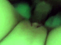 Catharina's anal plug pounds while hubby films his slut wife!