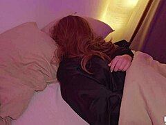 stepmom wakes to stepson dick on pussy gives sloppy bj swallows his huge load