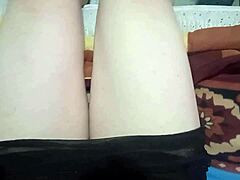 hey step-cousin, check her happy ending masturbation with those beautiful legs! 😘