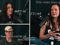 hickies over tattoos... casey calvert alison rey bree mills in hot casting interview