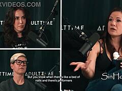 hickies over tattoos... casey calvert alison rey bree mills in hot casting interview