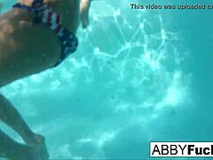 abigail mac & romi dive into underwater lesbian fun bts 🌊👅💦