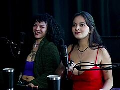 safada dances sensual after saying she always did art watch on sheer red