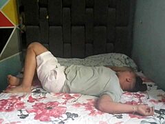 instructor heats me up then we masturbate and lick wildly
