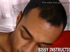 Crossdressed Sissy Ass Begs for That Brutal Hard Pounding