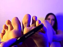 Ravena squirms under intense tickle domination on feet