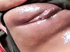 I squirt hard masturbating with hot Mexican fan!