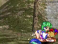 Suika and Cirno Choose Futanari Paths in Moriya Shrine Touhou Parody with Dick Growth and Wild Orgy Action