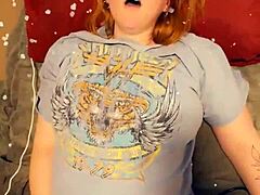 Pregnant Christmas Orgasm Eyeroll Day 4