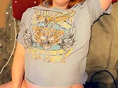 Pregnant Christmas Orgasm Eyeroll Day 4