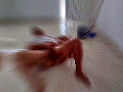 gordita colombiana rubs her huge pussy to orgasm