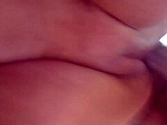 Spreading married ass deeply penetrated by husband's friend!