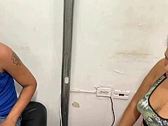 i fuck neighbor after her deepthroat blowjob cumshot