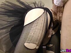 milky cumshot drenches teen's eager face?
