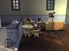 Step Sister RIDES Step Bro Like A Horse On Desk