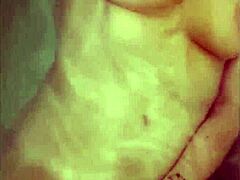 Chubby big ass milf orgasms hard in bathtub shower play