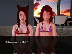 3D Hentai Teen's Small Tits in New Family Taboo Scenes