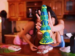 we both cum hard at party with toys
