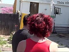 A wild nasty amateur couple blasts cumshots from bedroom to outdoors in homemade 1on1 action.