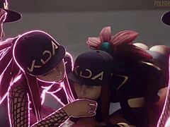 Akali Farts Wild During Hot Ass-Focused Blowjob Action