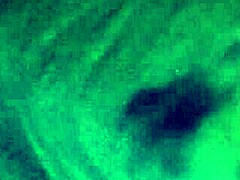 Fingering Stepsis Wet Tight Pussy on Parents Bed to Orgasm