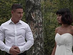 Slut Bride Takes Double Vaginal From Two Huge Cocks At Her Wedding Part 1