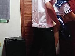 senior high pinay student shares her big ass homemade video