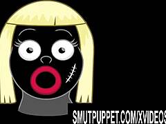 Smut Puppet's Petite Teen Babes Deepthroat Blowjob Facial Compilation