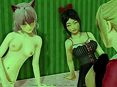 HAREM HOTEL 101 GAME NIGHT TURNS INTO WILD GROUP FUCK FEST