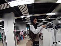 luscious czech nympho seduced mall ripped clothes hardcore pov plowing