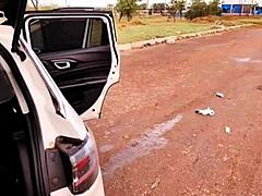 i surprised stepson vagninho in car with outdoor anal creampie overflow! luna oliveira