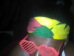 BBW Sloppy Blowjob Big Black Cock Monster Facial Cum Game