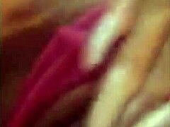 rica rubs her wet pussy hard on cam in cozy bed solo