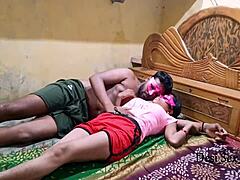 Indian wife moans as desi big cock pounds her wet pussy raw