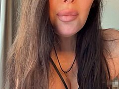 Milf Pornstar's Nipples Beg for Your Hungry Lipstick-Smeared Tongue Licks