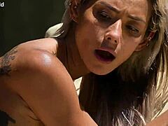 veronica leal seduces stepmom olivia del rio into lesbo