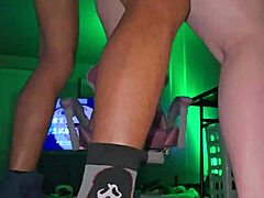 gamer girl squirts hard on muscular bbc pounding rough orgasm stress relief