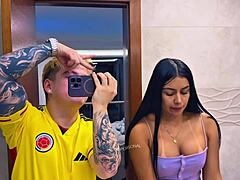 Alone With Stepsis Watching Netflix Ends In Wild Creampie Ride!